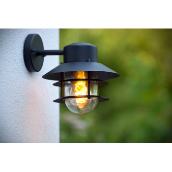 ZICO Wall light IP44 1x E27 - Black - obrázek