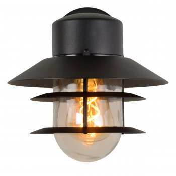 ZICO Wall light IP44 1x E27 - Black - obrázek