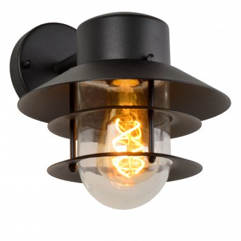 ZICO Wall light IP44 1x E27 - Black - obrázek