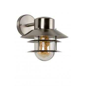 ZICO Wall light  IP44 - 1x E27 - Satin Chrome - obrázek