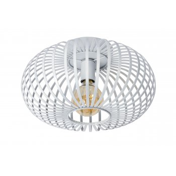 MANUELA Ceiling Light 1xE27 Ă40cm White - obrázek