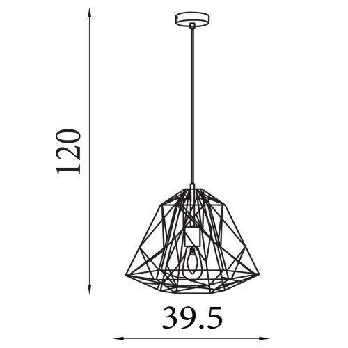 7271CU GEOMETRIC CAGE - obrázek