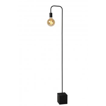 LORIN Floorlamp E27 14/28/160cm Zwart - obrázek