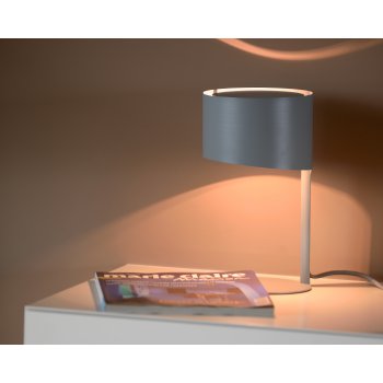 KNULLE Table Lamp E14 H28,5 D15 cm Grey - obrázek