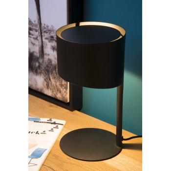 KNULLE Table Lamp E14 H28,5 D15 cm Black - obrázek