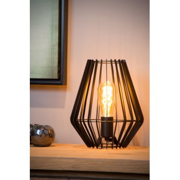 REDA Table Lamp E27/40W H27cm Black - obrázek