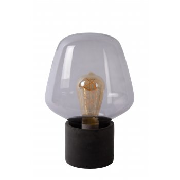 BECKY Table Lamp  E27/40W H30cm Smoke - obrázek