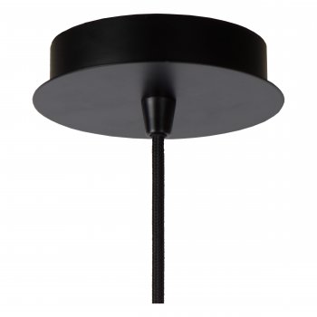 WOLFRAM Pendant  E27 Ă 65cm Black - obrázek