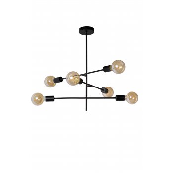 LESTER Ceiling light 59/59/85 cm E27/60W Black - obrázek