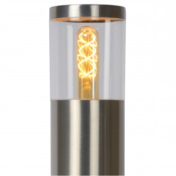 FEDOR Bollard Light E27/40W H79.5cm Satin Chrome - obrázek