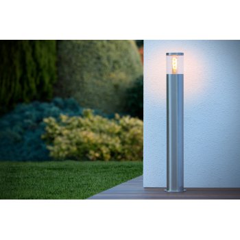 FEDOR Bollard Light E27/40W H79.5cm Satin Chrome - obrázek