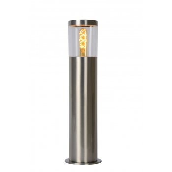 FEDOR Bollard Light E27/40W H49.5cm Satin Chrome - obrázek