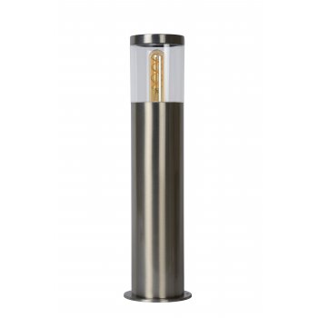 FEDOR Bollard Light E27/40W H49.5cm Satin Chrome - obrázek