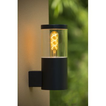 FEDOR Wall Light E27/40W H23cm Black - obrázek