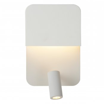 BOXER Wall Light LED 5W+3W+ USB White - obrázek