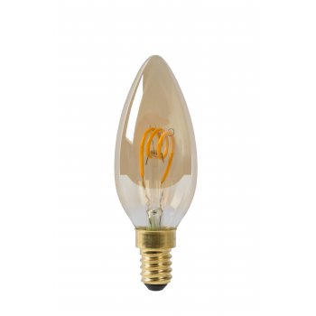 Lamp LED Filament Candle  3W 115M 2200K Amber - obrázek