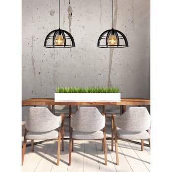 DIKRA Pendant 2xE27 60W  Black - obrázek