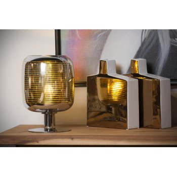 ERYN Table Lamp E27 40W Chrome/Gold - obrázek