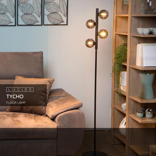 TYCHO Floorlamp 4xG9 28W Black - obrázek