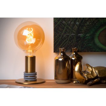 MARIT Table Lamp E27 40W Satin Gold - obrázek