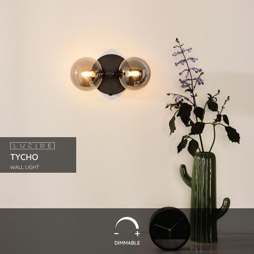 TYCHO Wall light 2xG9 28W Black - obrázek