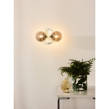 TYCHO Wall light 2xG9 28W Satin Brass - obrázek