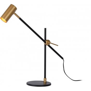 PHILINE Desklamp GU10 35W Black/Gold - obrázek