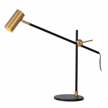 PHILINE Desklamp GU10 35W Black/Gold - obrázek