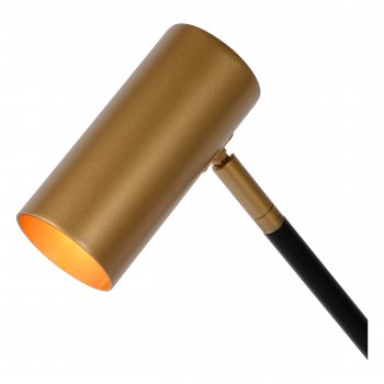 PHILINE Desklamp GU10 35W Black/Gold - obrázek