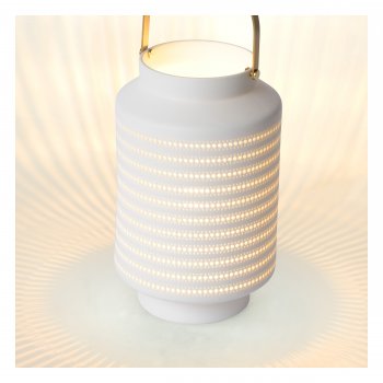 JAMILA Table Lamp E14 25W H24.5 cm White - obrázek