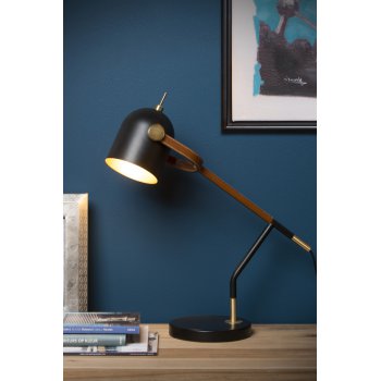 WAYLON Desk Lamp E27/40W H50 Black - obrázek