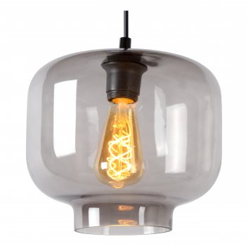 MEDINE Pendant 1x E27 40W Smoke Glass - obrázek