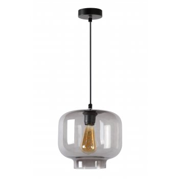 MEDINE Pendant 1x E27 40W Smoke Glass - obrázek