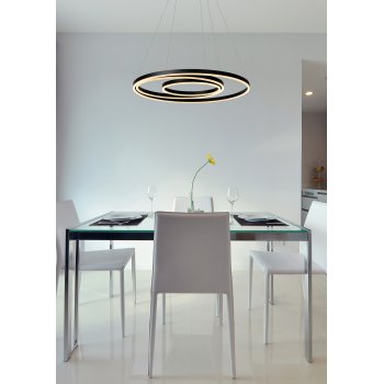 TRINITI Pendant LED 136W Black - obrázek