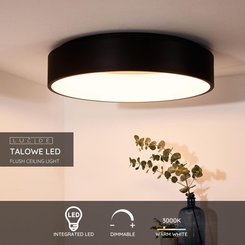 TALOWE - StropnĂ© svietidlo - Ă 60 cm - LED Dim. - 1x42W 3000K - ÄŤie - obrázek