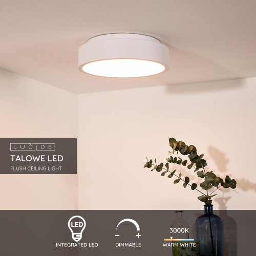 TALOWE - StropnĂ© osvetlenie - Ă 30 cm - LED Dim. - 1x20W 3000K - bie - obrázek