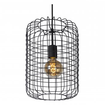 ESMEE Pendant  1xE27 60W Black - obrázek