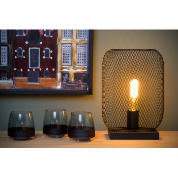 MESH Table lamp E27/60W H32.5 cm Black - obrázek