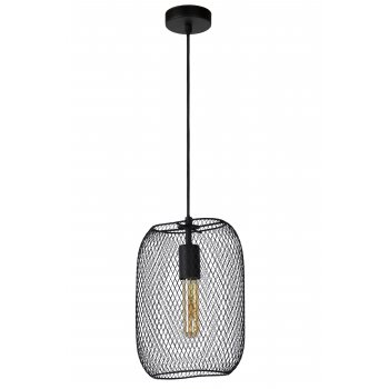 MESH Pendant E27/60W 23.5/12/160cm Black - obrázek