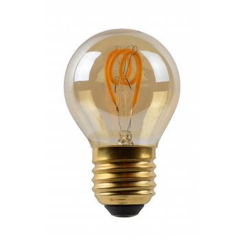 Bulb LED globe 4.5cm E27/3W 2200K Dimmable Amber - obrázek