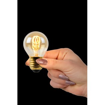 Bulb LED globe 4.5cm E27/3W 2200K Dimmable Amber - obrázek