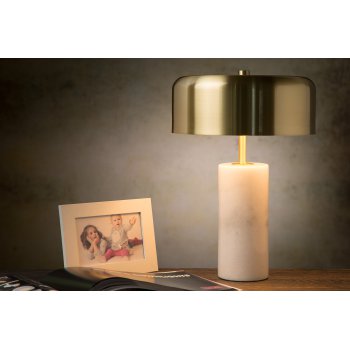 MIRASOL Table lamp G9/3x7W White Marble - obrázek