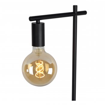 LEANNE Floor Lamp E27/40W Black - obrázek