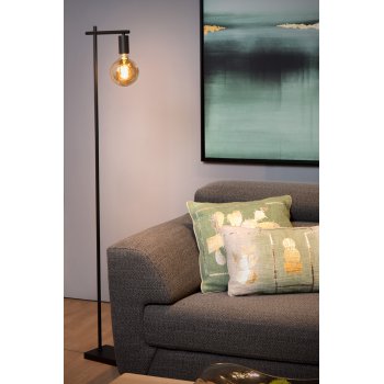 LEANNE Floor Lamp E27/40W Black - obrázek