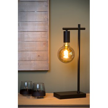 LEANNE Table Lamp E27/40W Black - obrázek