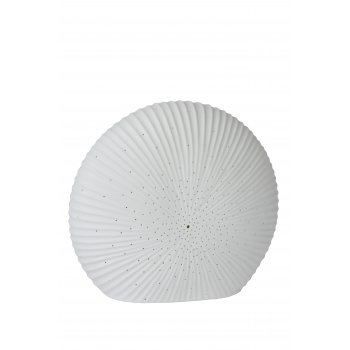 SHELLY Table lamp E14/25W H26.5cm Porcelain White - obrázek