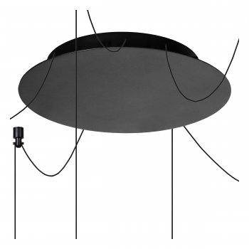 LORENZ Pendant  LED  6x4W Black Matte - obrázek