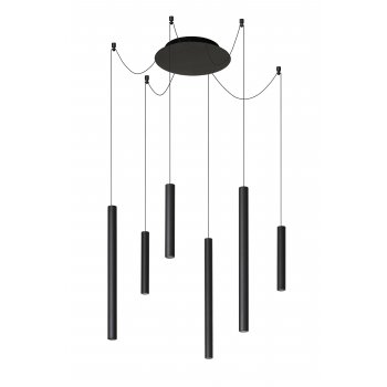 LORENZ Pendant  LED  6x4W Black Matte - obrázek