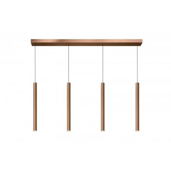 LORENZ Pendant  LED  4x4W Satin Copper - obrázek