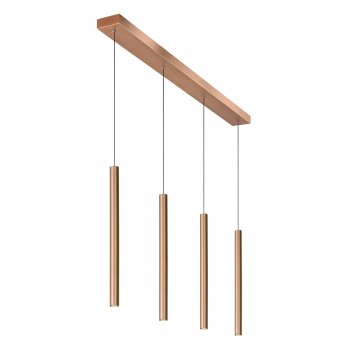 LORENZ Pendant  LED  4x4W Satin Copper - obrázek